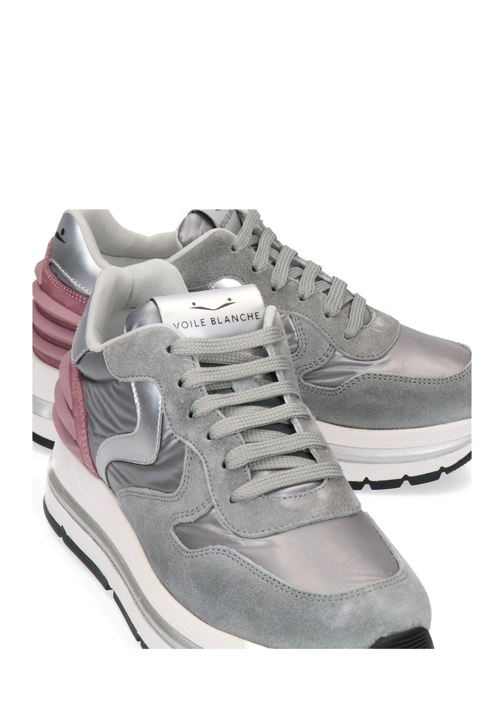 SNEAKERS DONNA Grey Voile Blanche