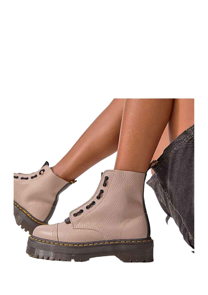 DR MARTENS - Taupe ankle boot