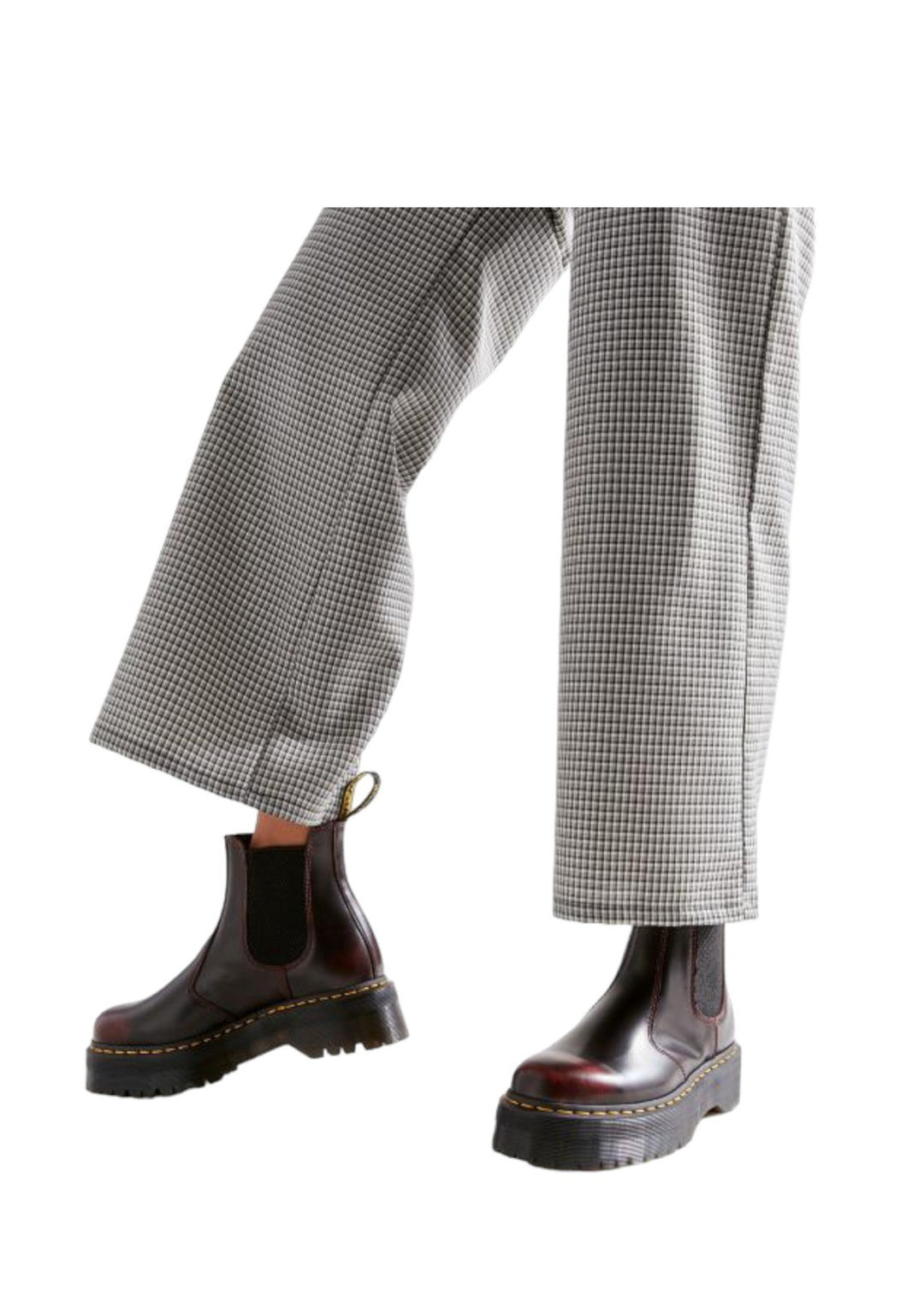 DR MARTENS - Burgundy ankle boot