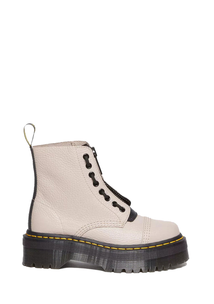 DR MARTENS - Stivaletto Taupe