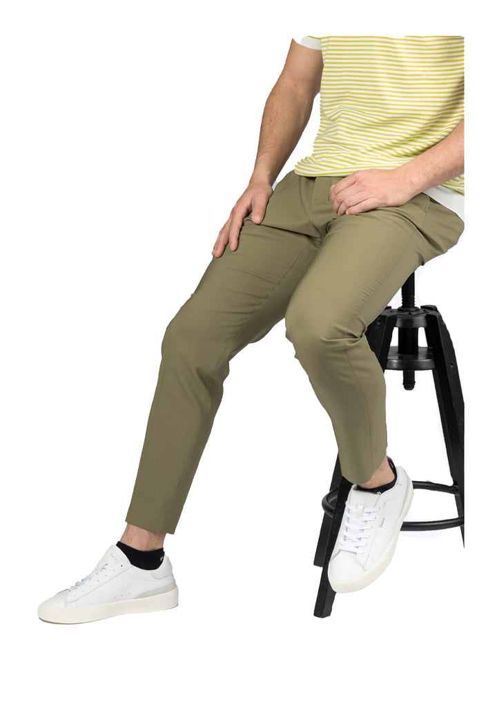 BE-ABLE - Khaki Men's Trousers