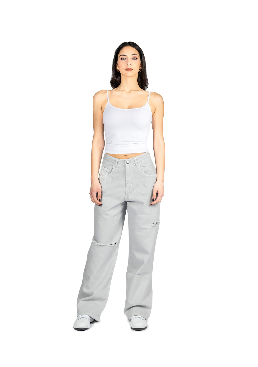 HINNOMINATE - Gray Women's Trousers