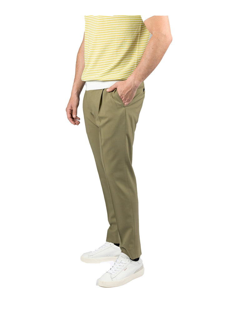 BE-ABLE - Khaki Men's Trousers