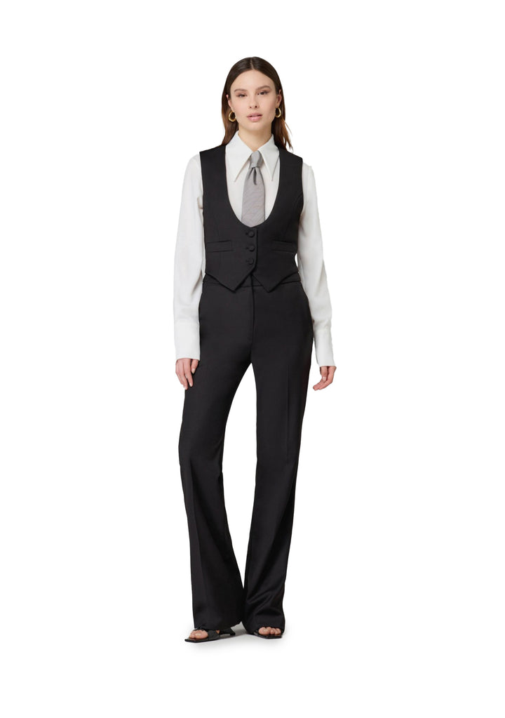MAR DE MARGARITAS - Gilet Donna Nero