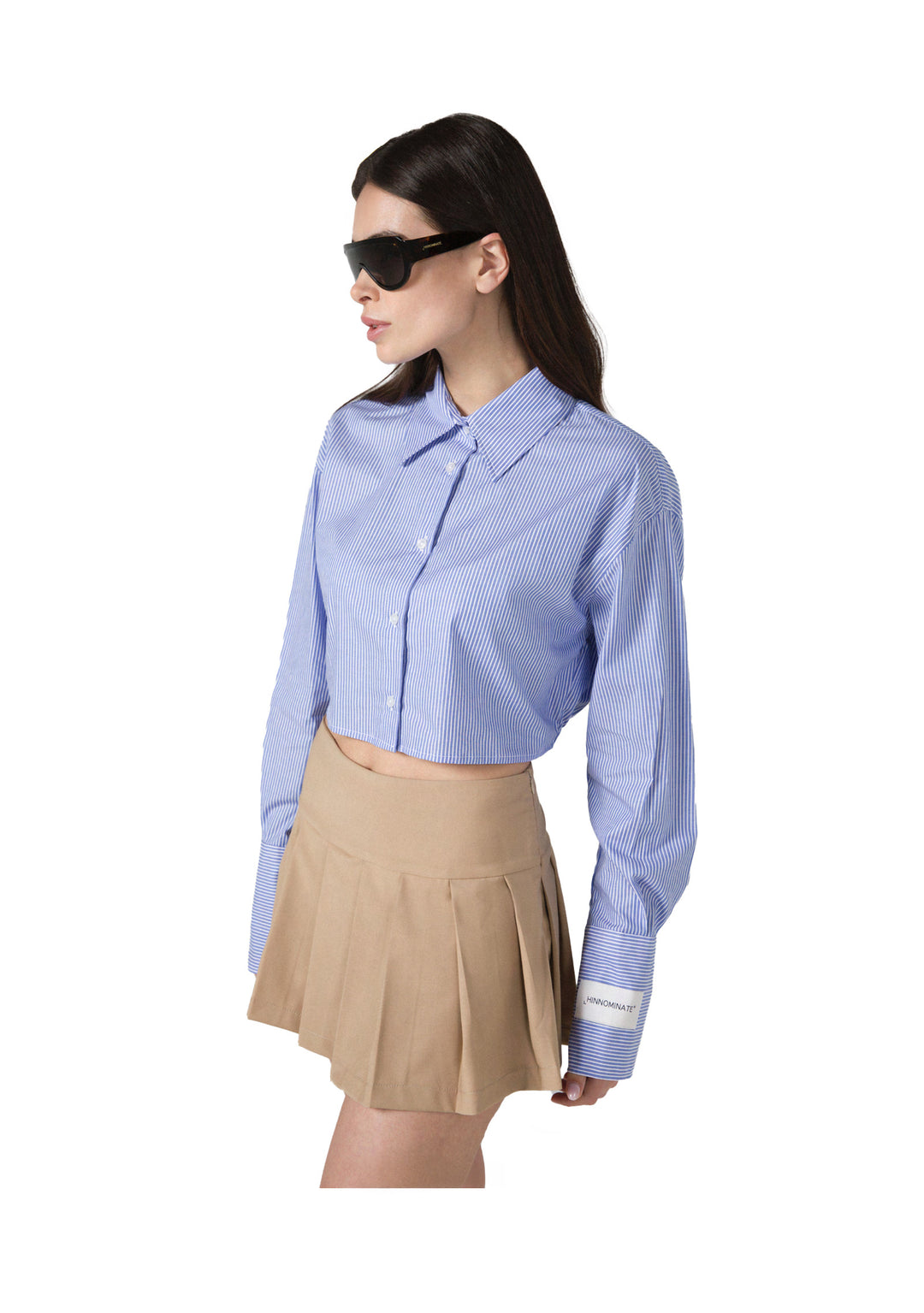 HINNOMINATE - Camicia Donna Azzurro