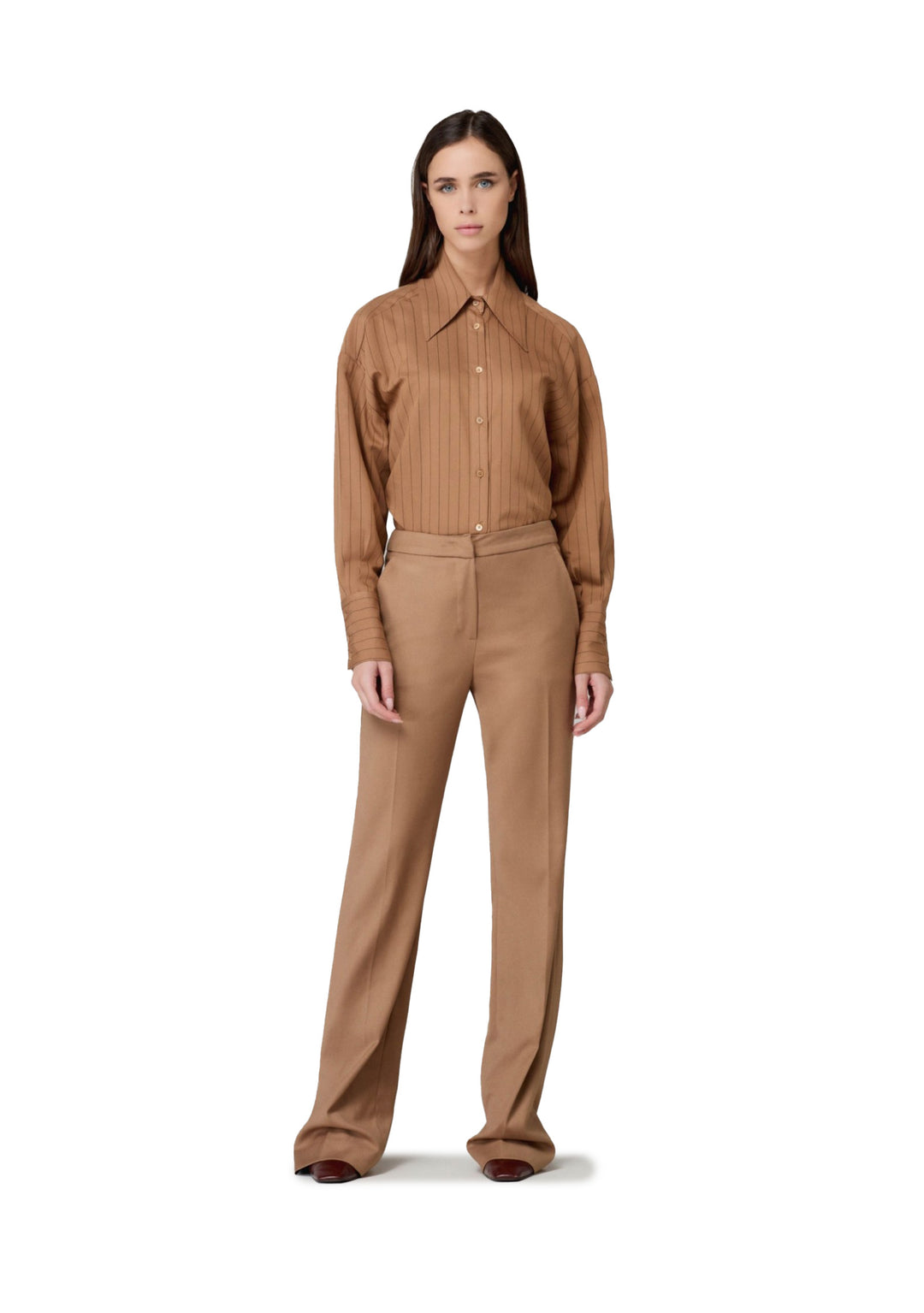 MAR DE MARGARITAS - Camicia Donna Cammello