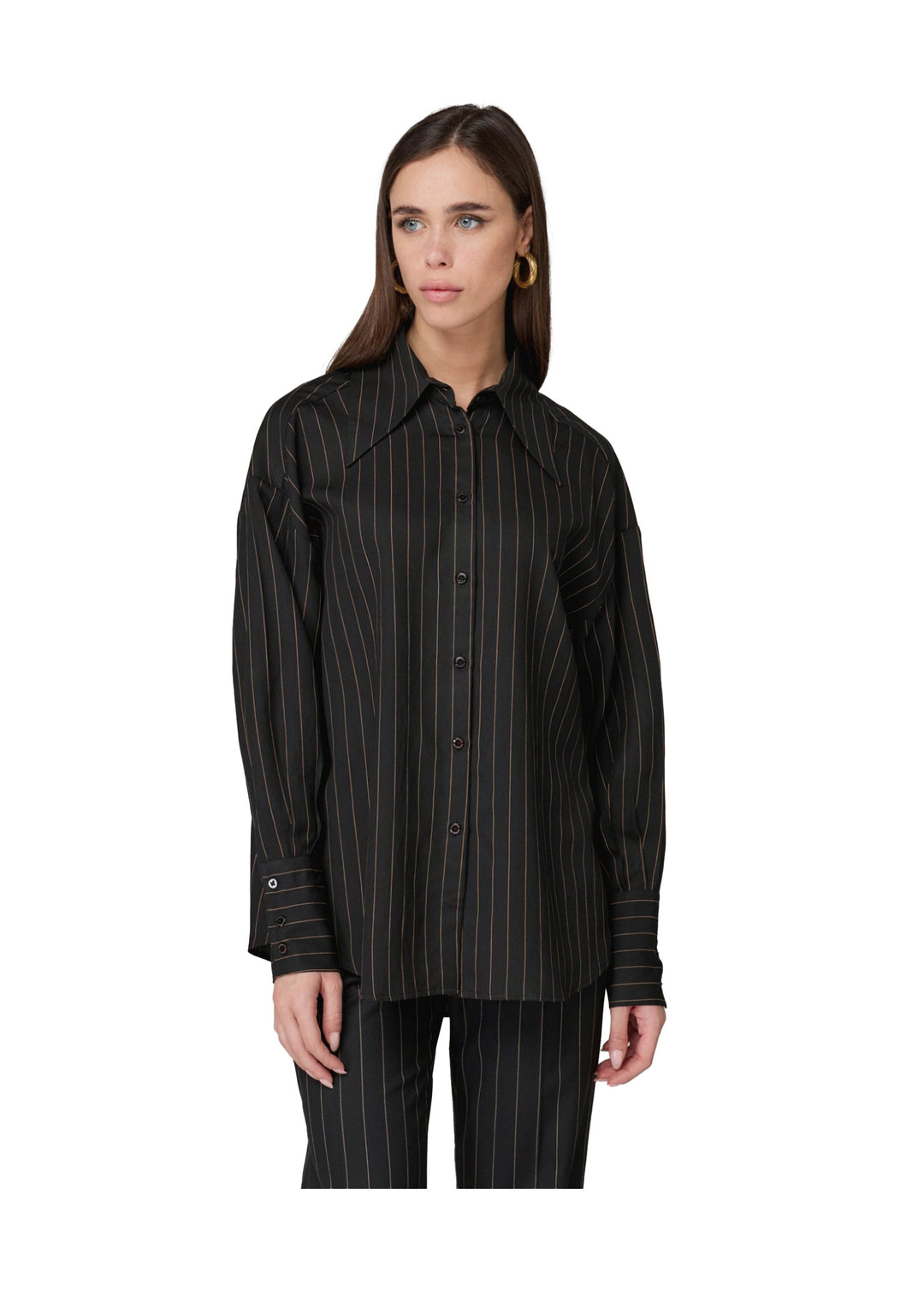MAR DE MARGARITAS - Camicia Donna Nero