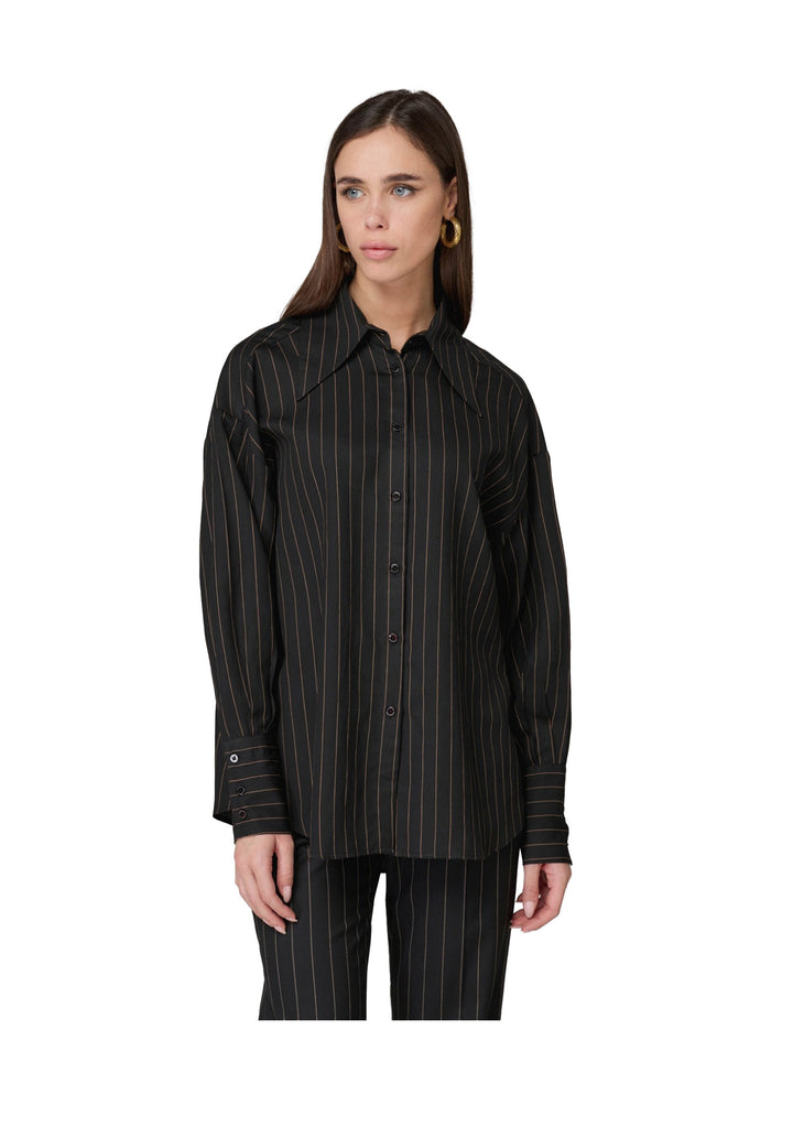 MAR DE MARGARITAS - Camicia Donna Nero