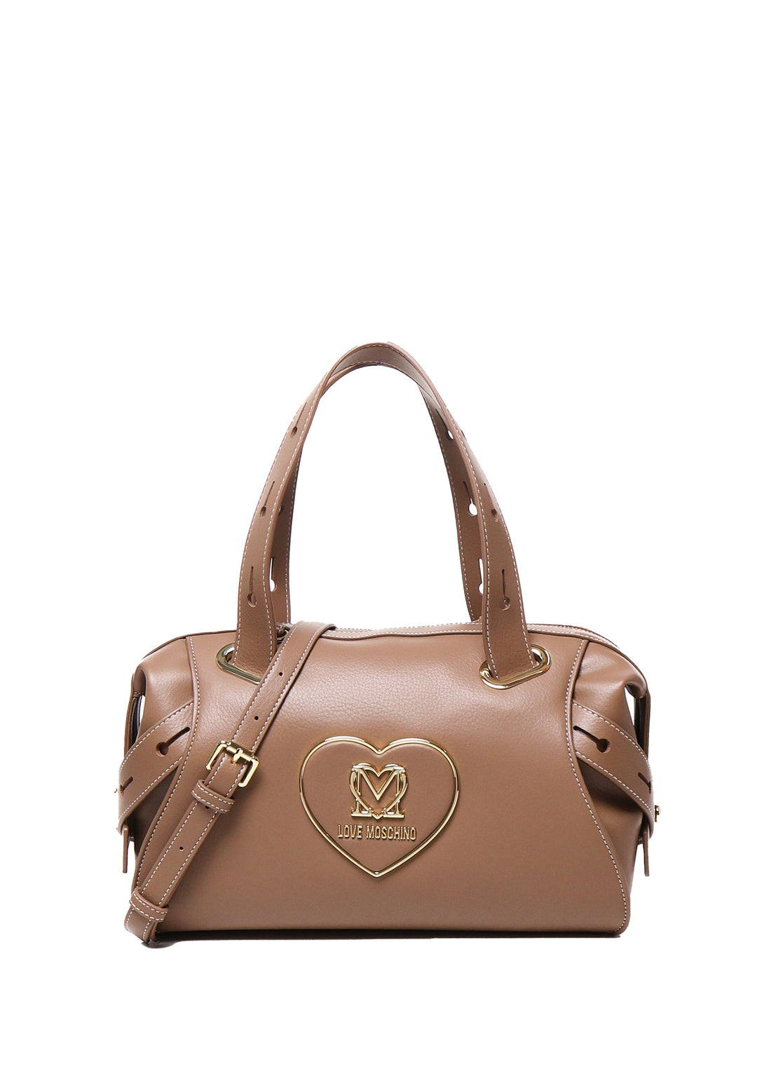 BORSA Taupe Love Moschino