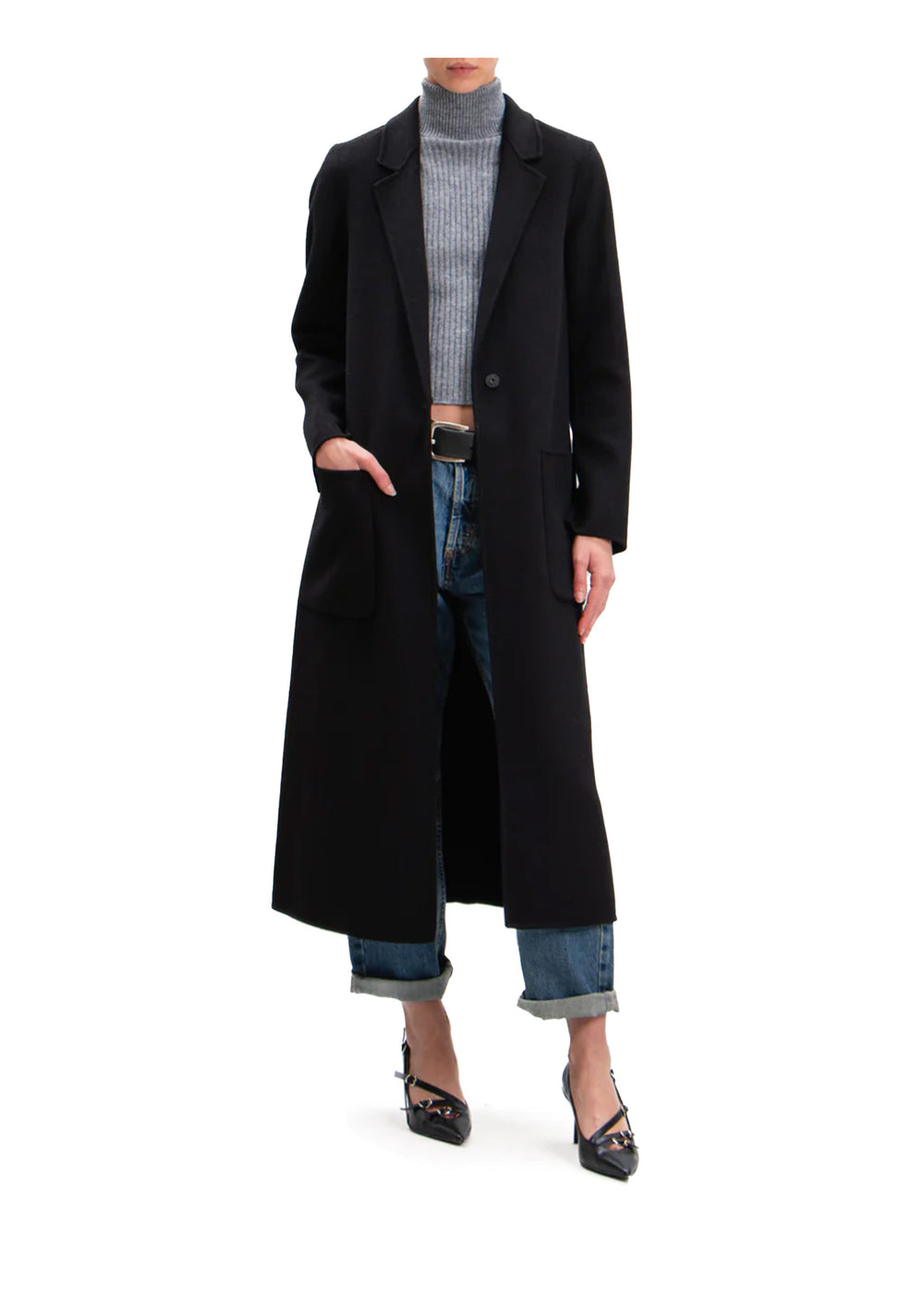 CAPPOTTO DONNA Nero Vicolo