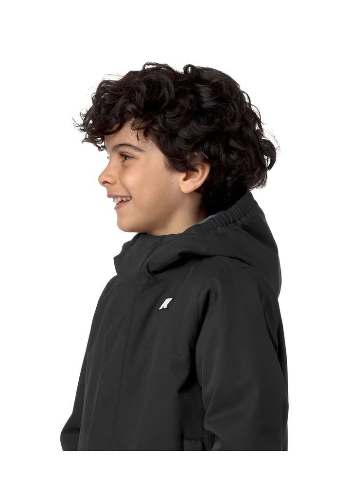 GIACCA JUNIOR Nero K-way