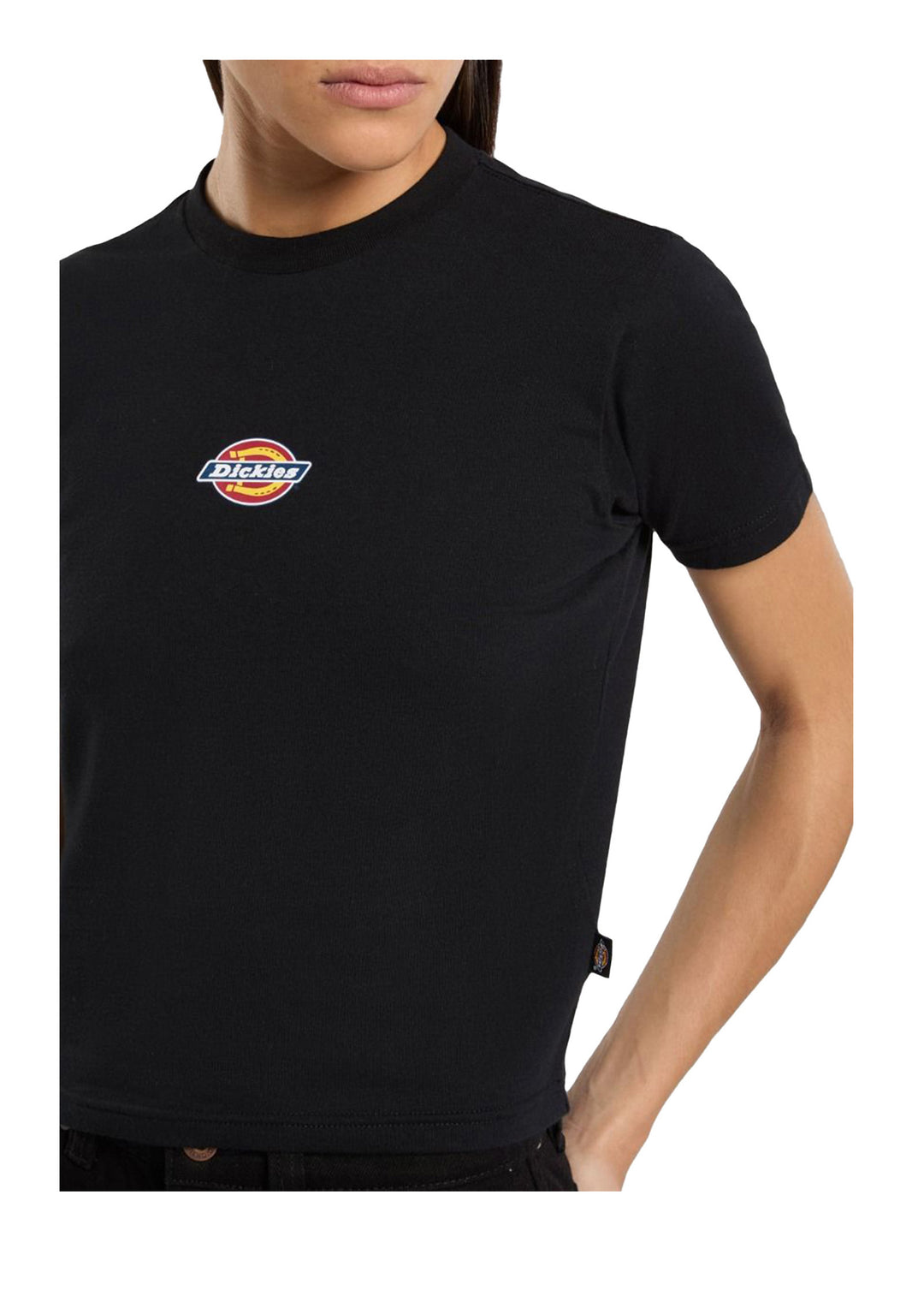 T-SHIRT DONNA Nero Dickies