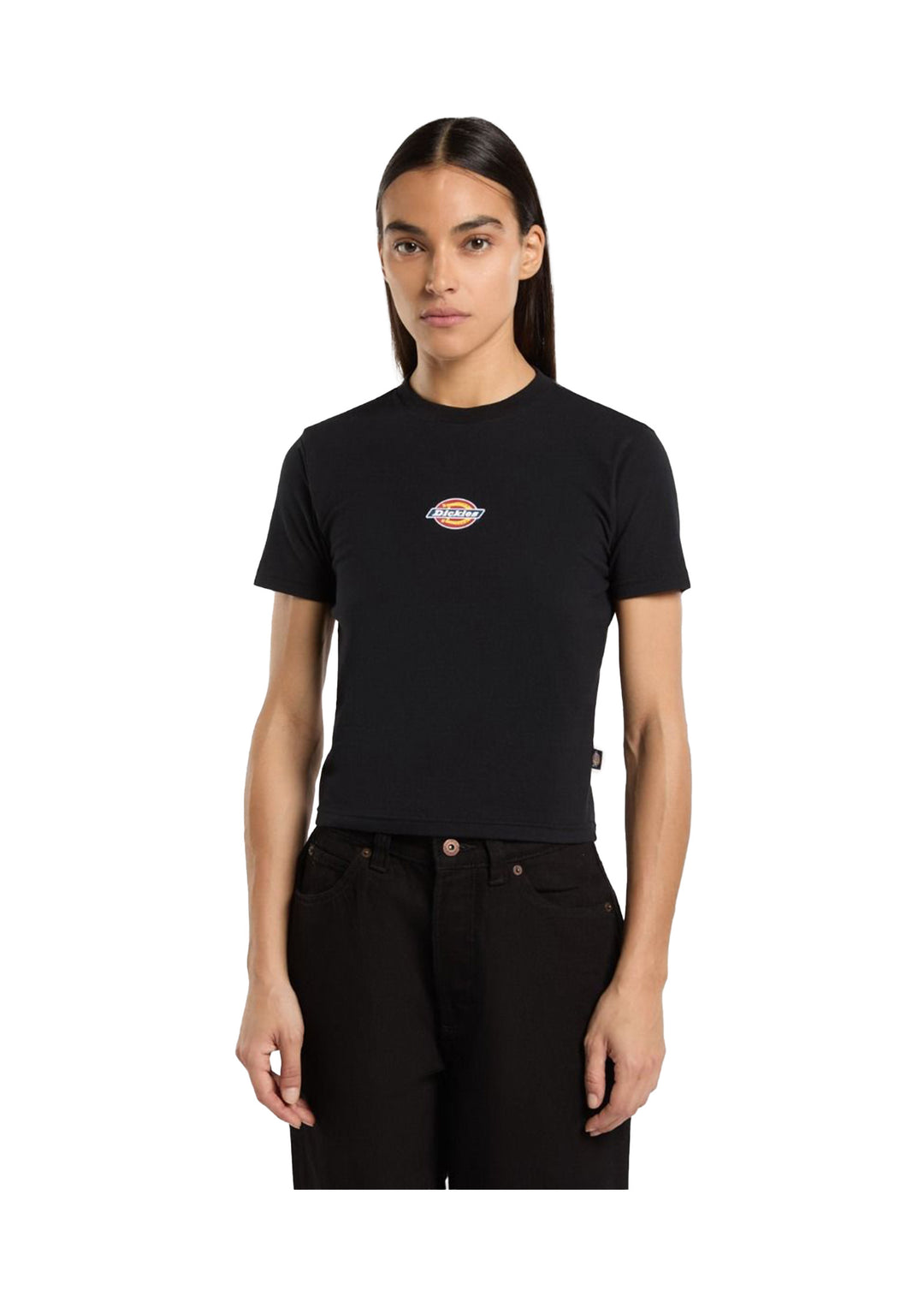 T-SHIRT DONNA Nero Dickies