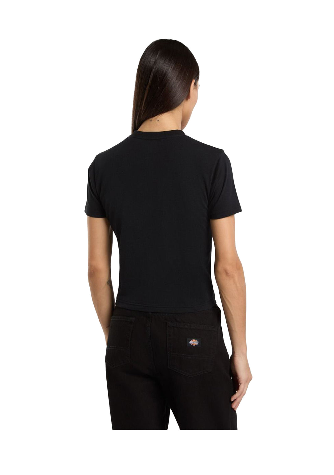 T-SHIRT DONNA Nero Dickies