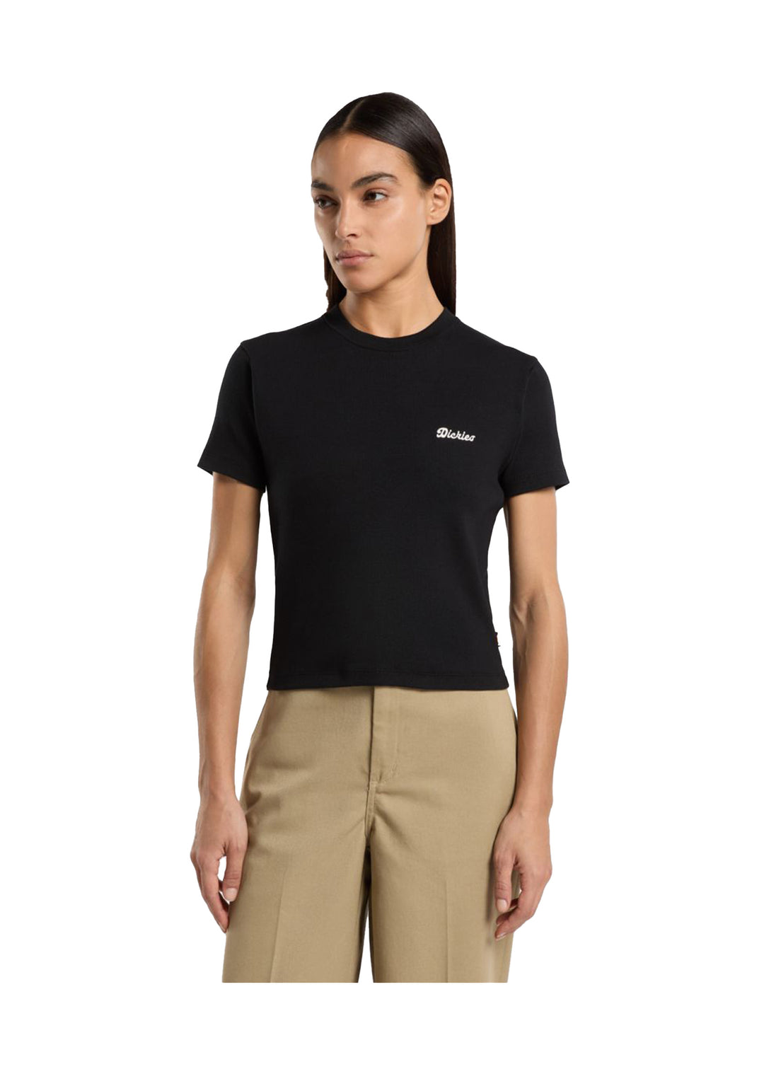 T-SHIRT DONNA Nero Dickies