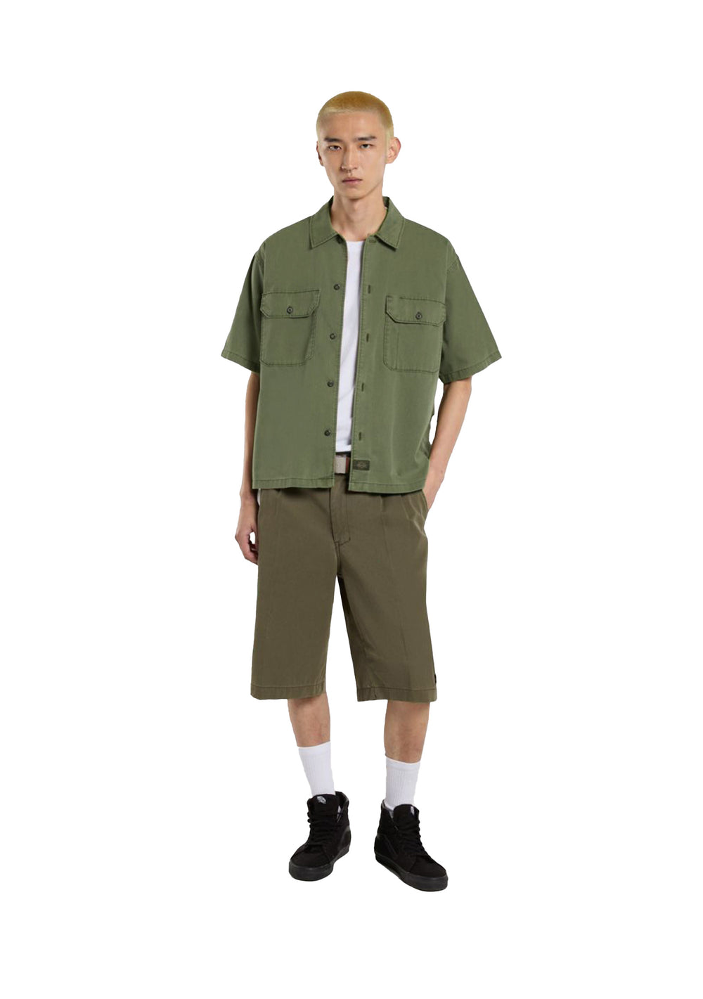 CAMICIA UOMO Verde Dickies