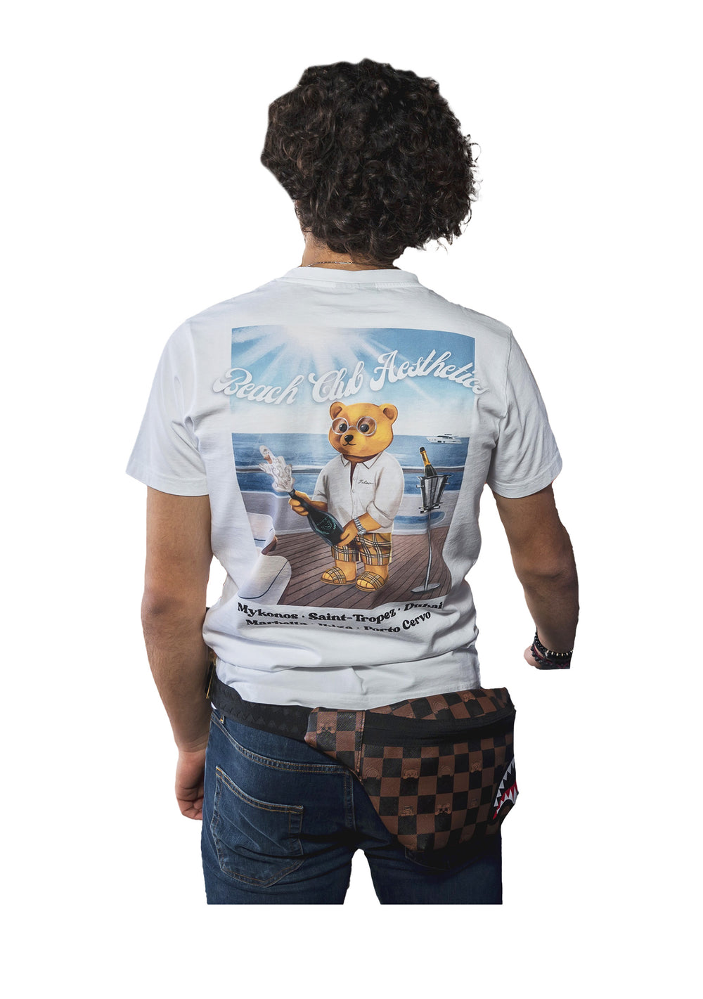 T-SHIRT UOMO Bianco Baron Filou