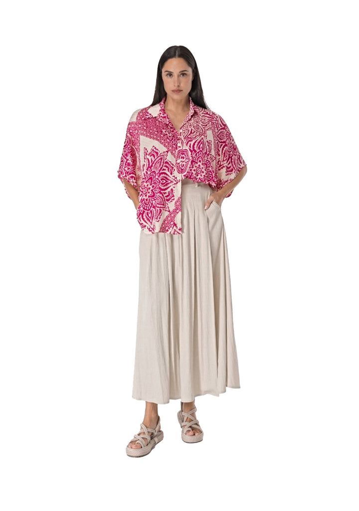 CAMICIA DONNA Fuxia Anonyme