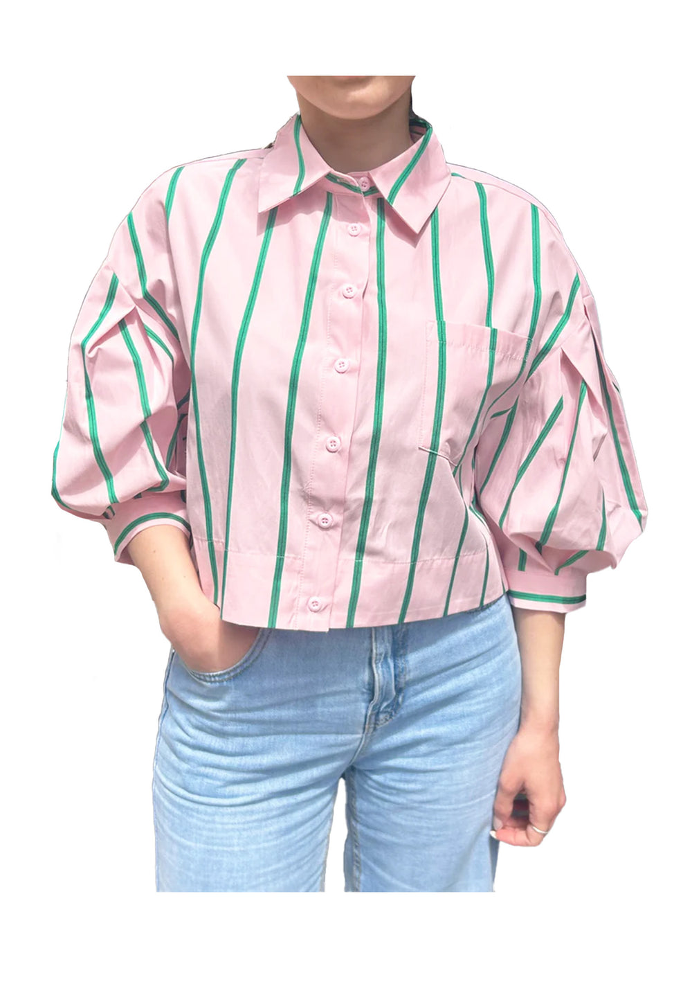 CAMICIA DONNA Rosa Anonyme