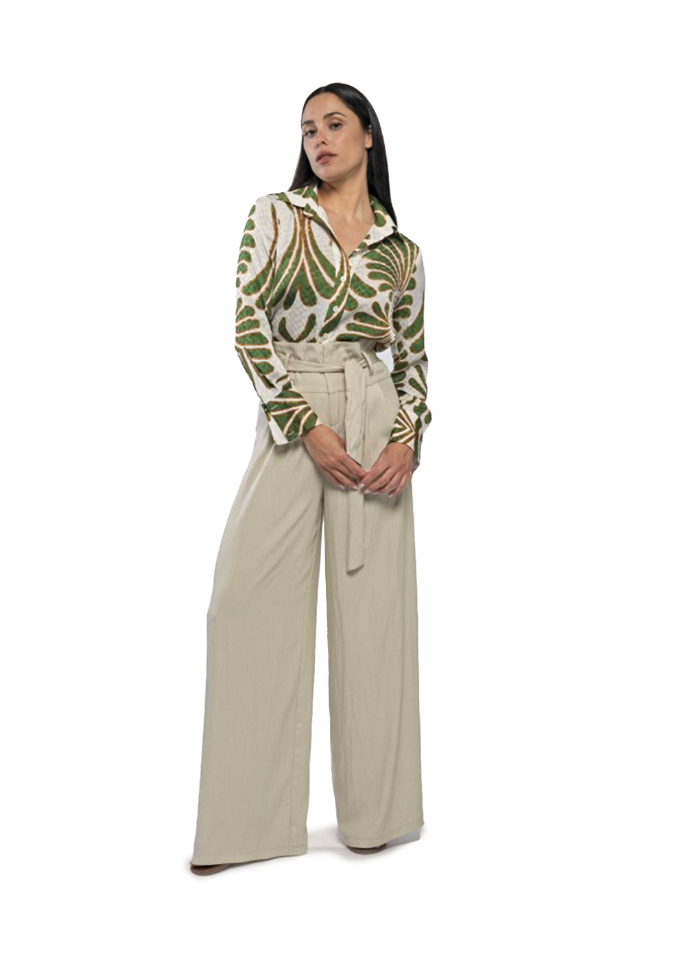 MAGLIA DONNA Verde Anonyme