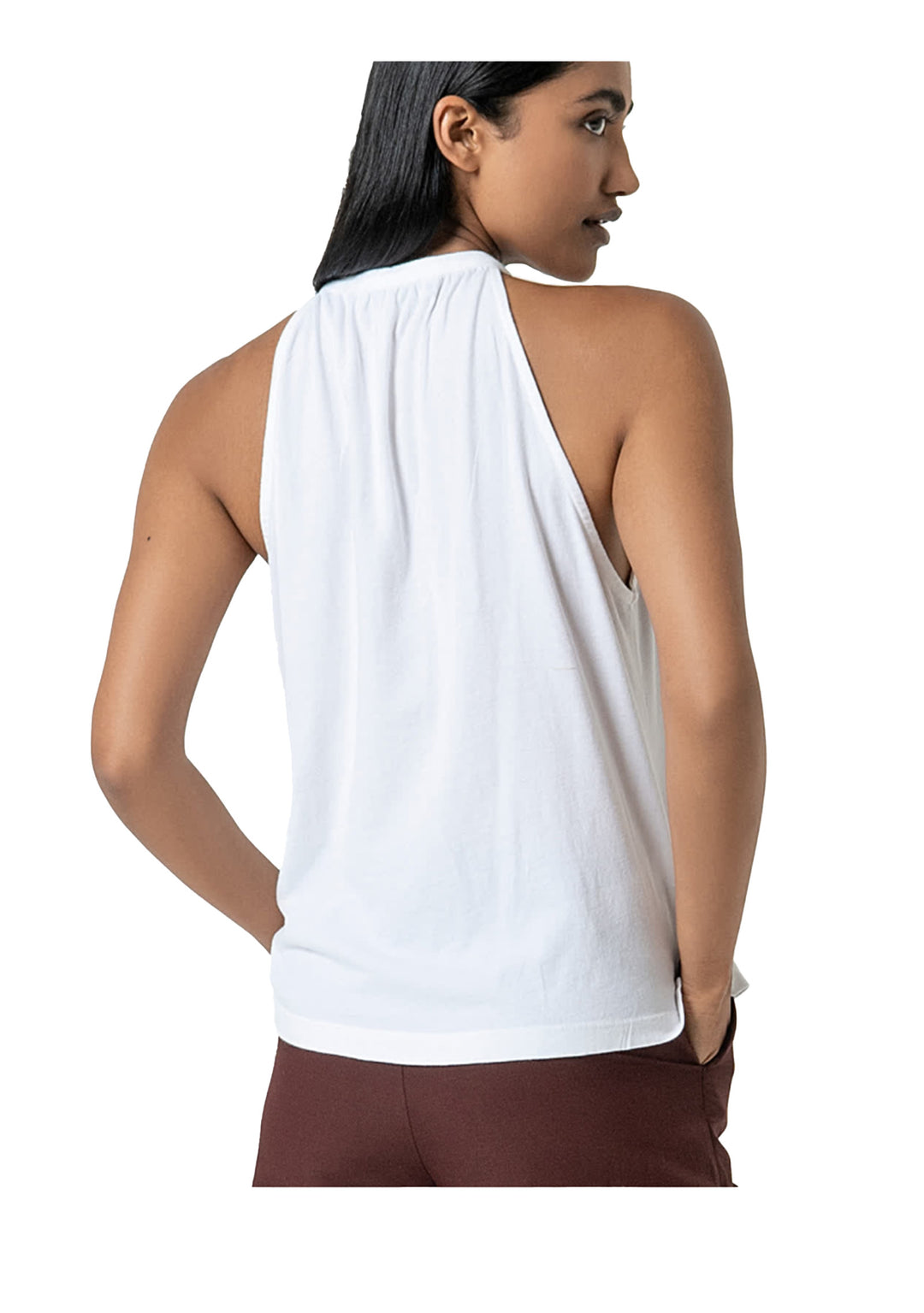 TOP DONNA Bianco Surkana