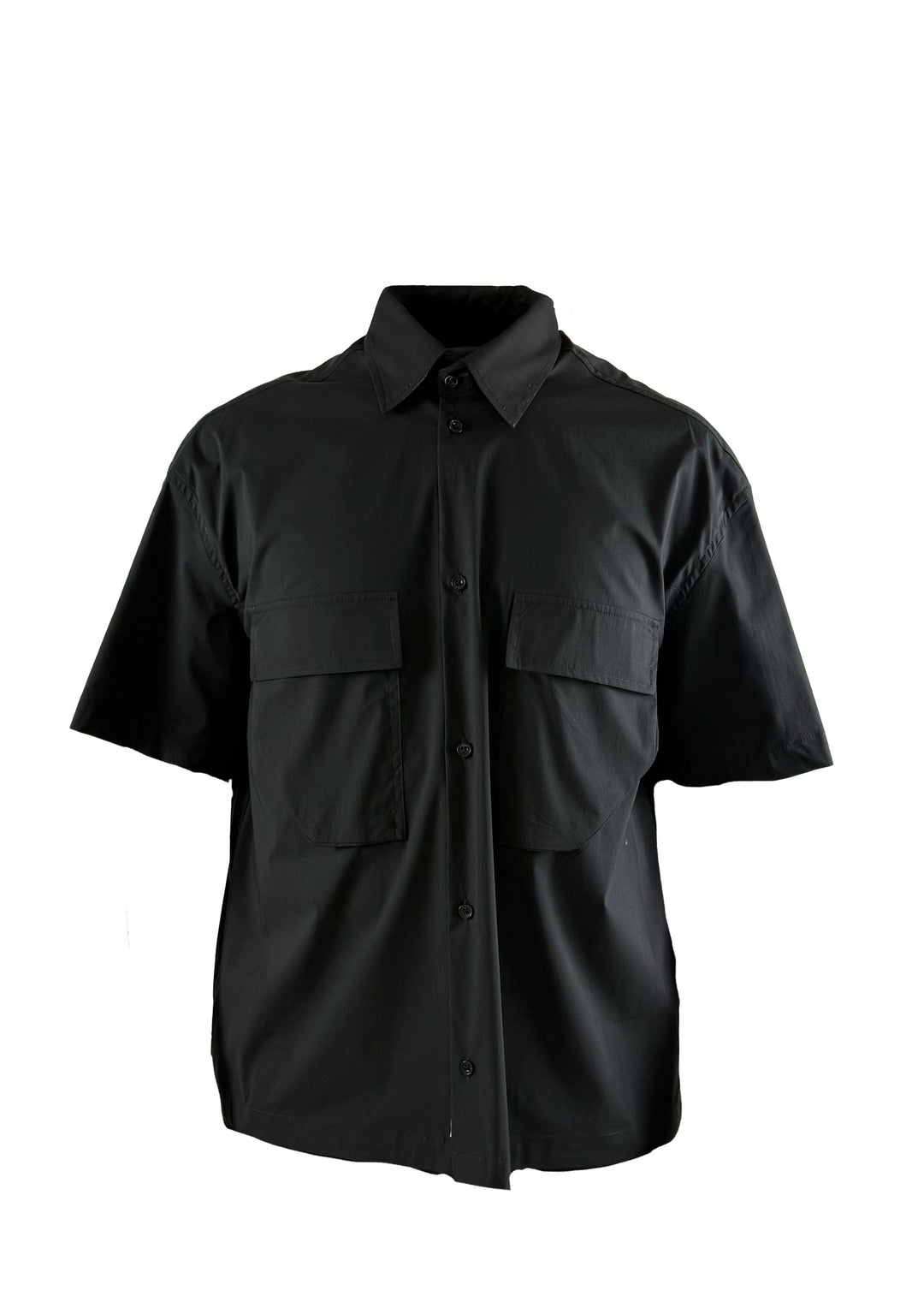 CAMICIA UOMO Nero White Over