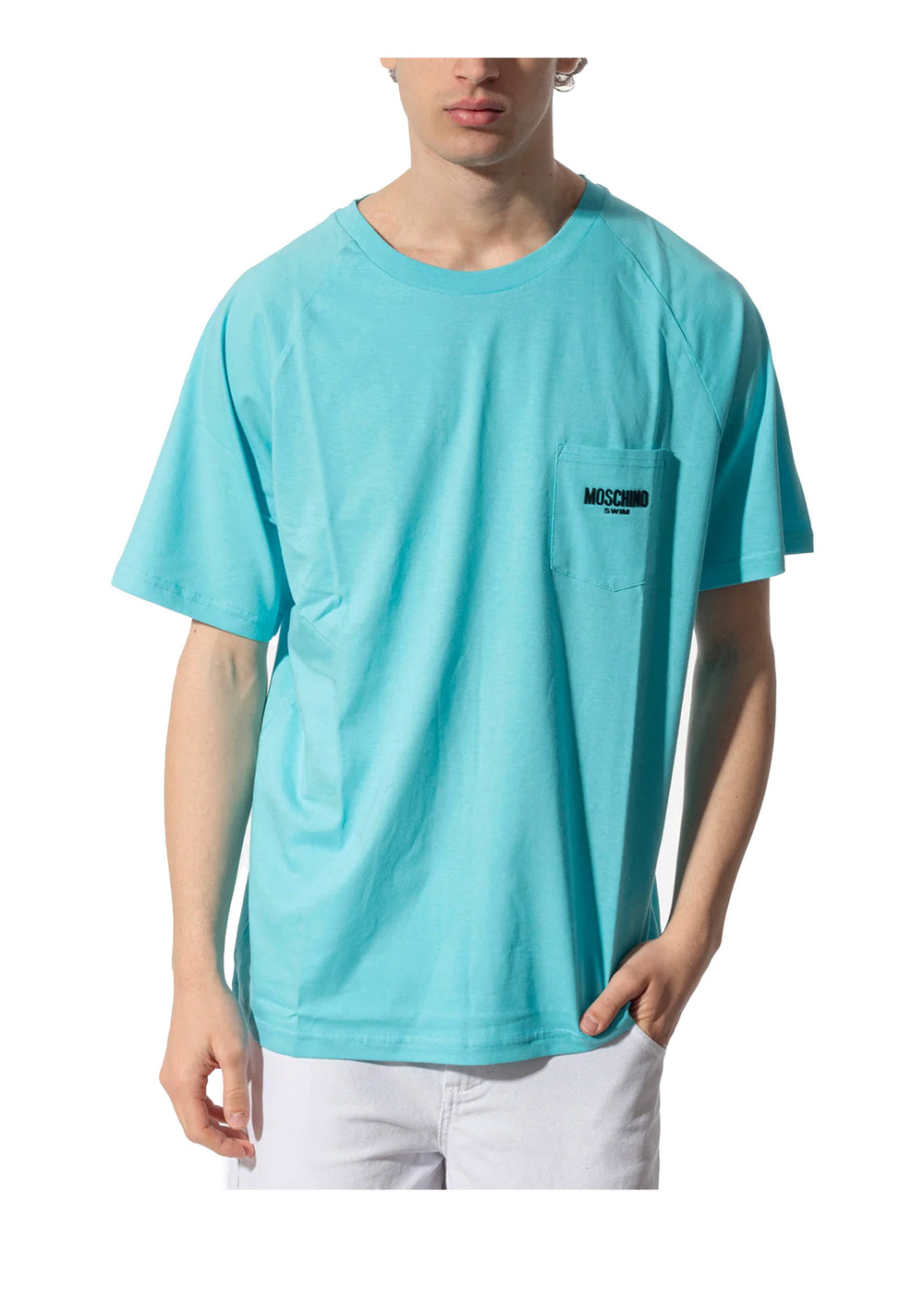 T-SHIRT UOMO Azzurro Moschino