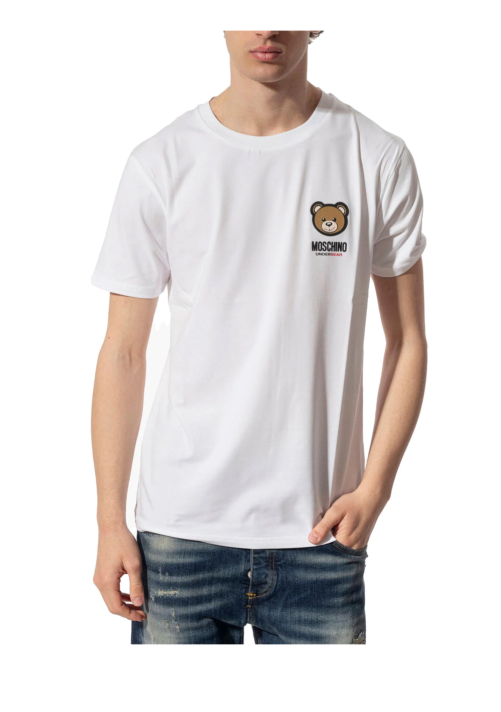 T-SHIRT UOMO Bianco Moschino