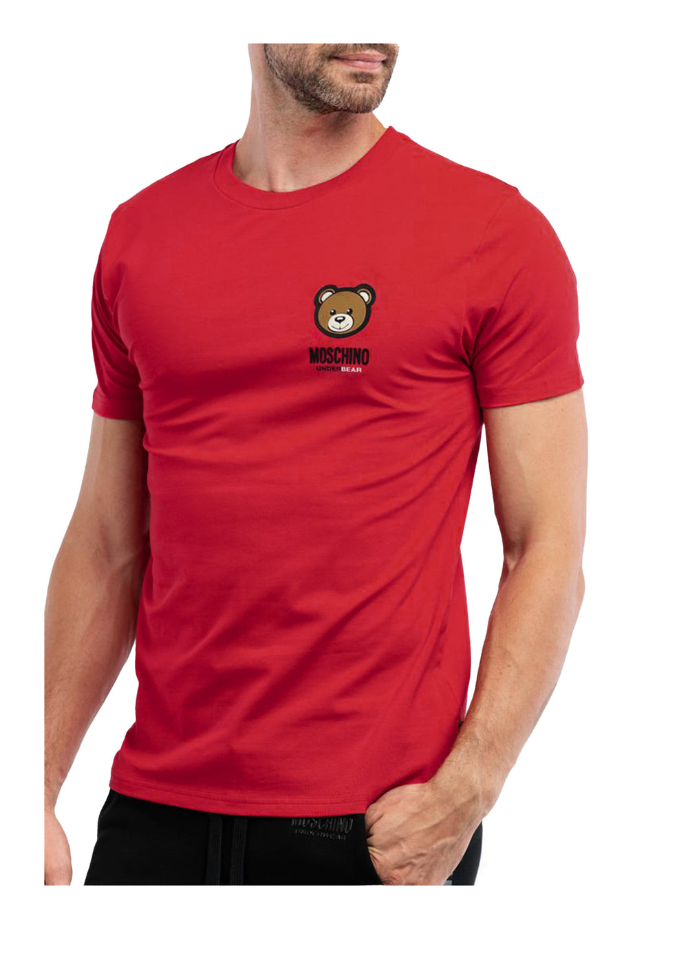 T-SHIRT UOMO Rosso Moschino