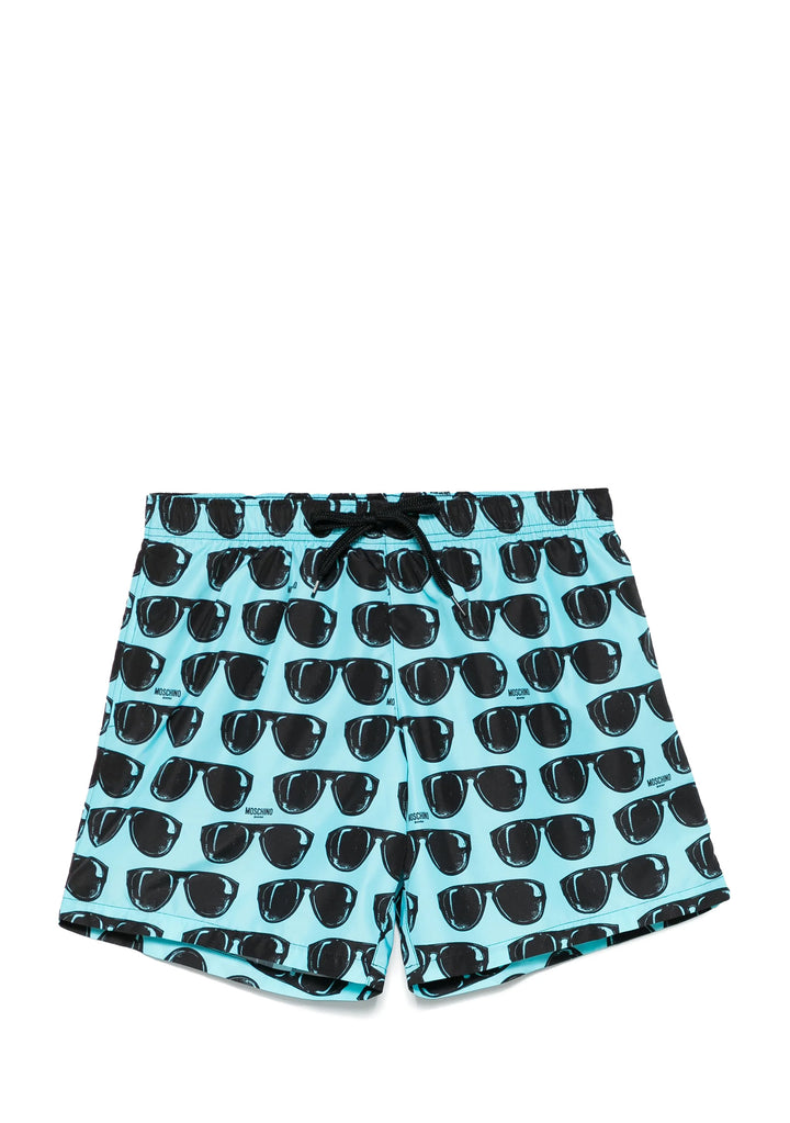 COSTUME BOXER Azzurro Moschino