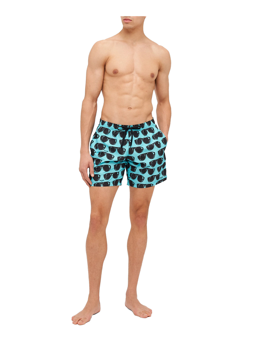 COSTUME BOXER Azzurro Moschino
