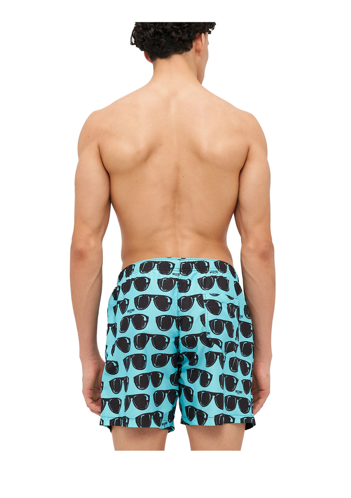 COSTUME BOXER Azzurro Moschino