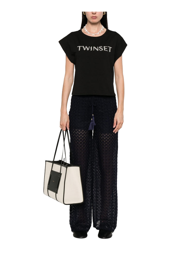 PANTALONE DONNA Blu Twinset
