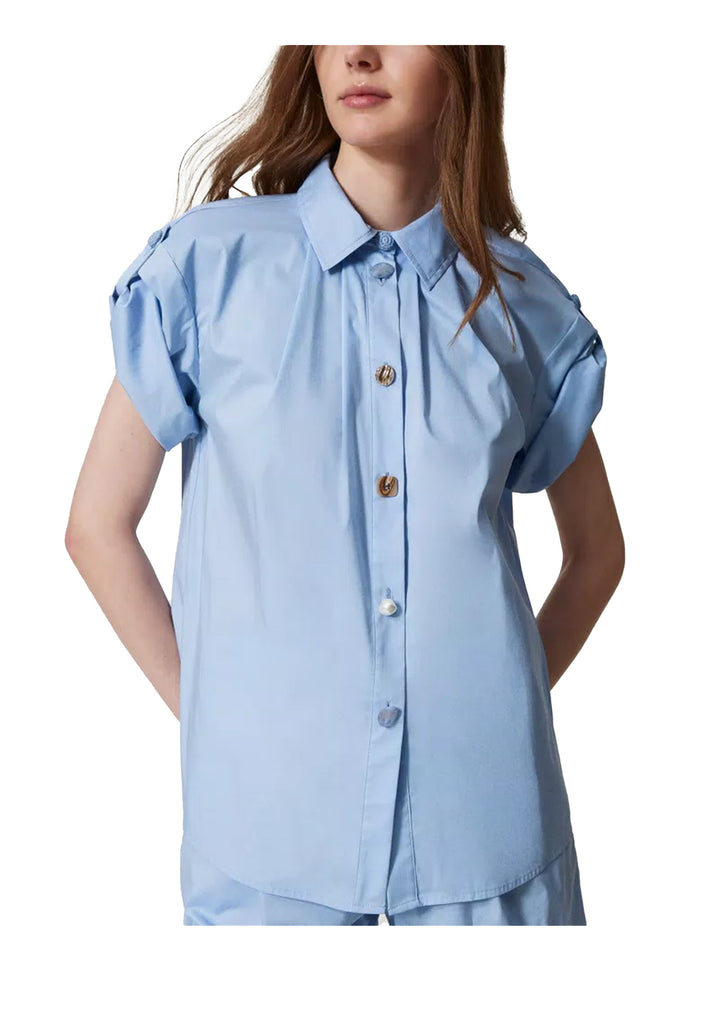 CAMICIA DONNA Azzurro Twinset