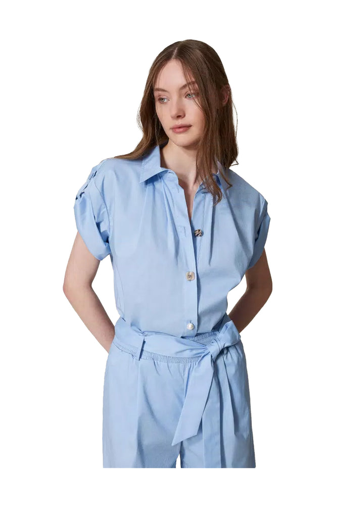 CAMICIA DONNA Azzurro Twinset