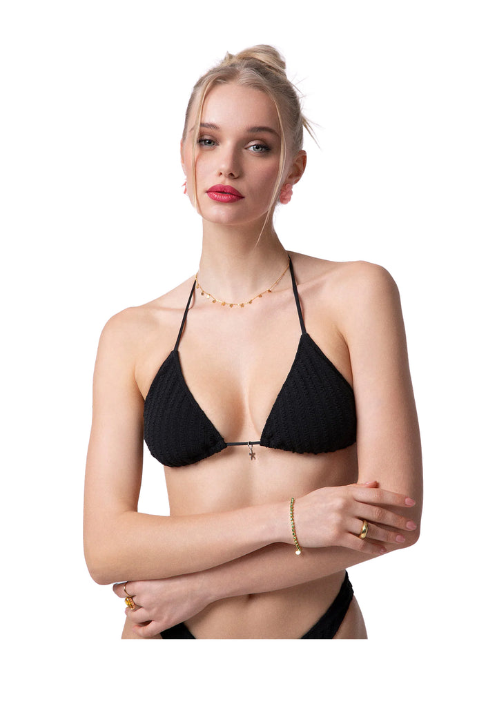 BIKINI TRIANGOLO Nero Effek