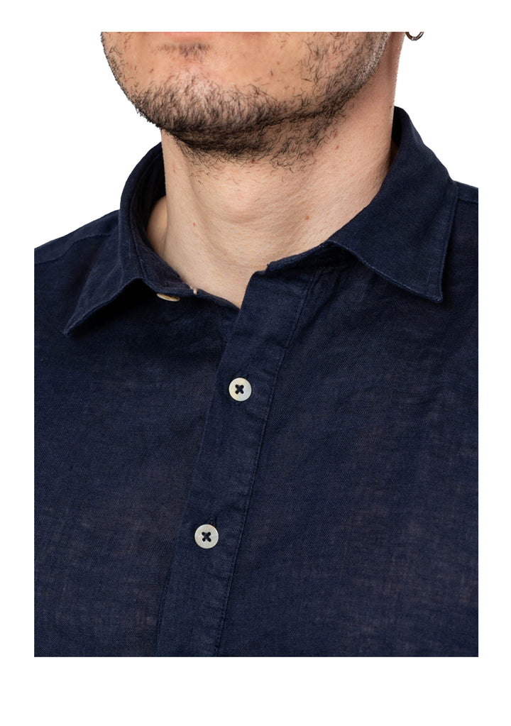 CAMICIA UOMO Blu Alley Docks
