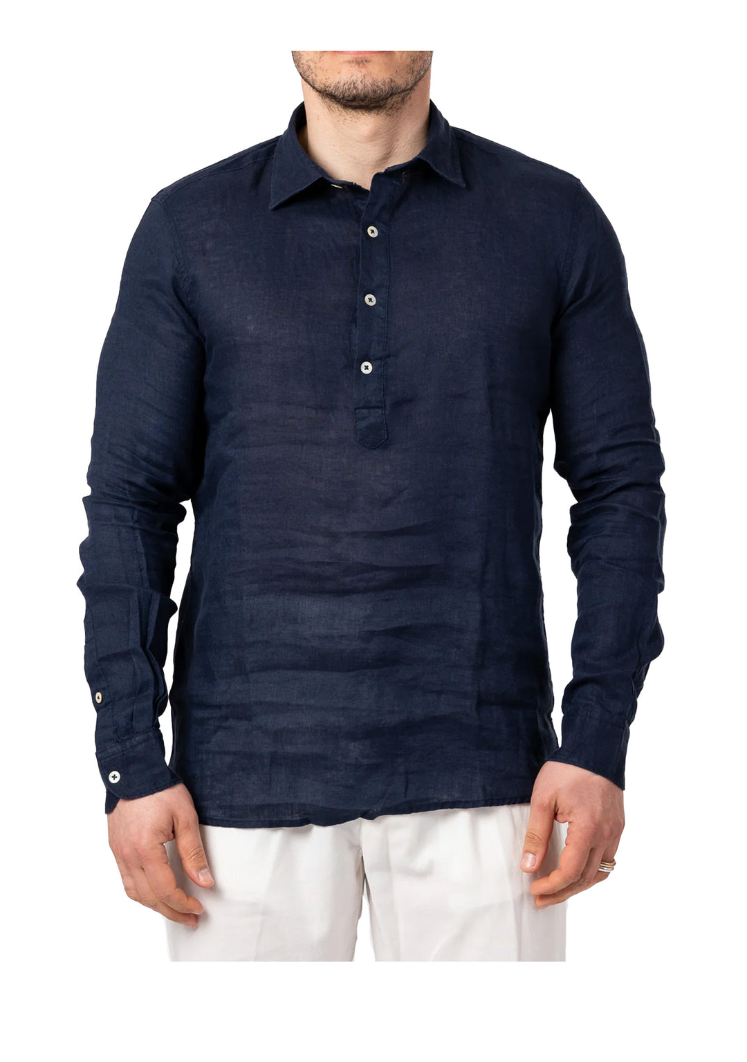 CAMICIA UOMO Blu Alley Docks