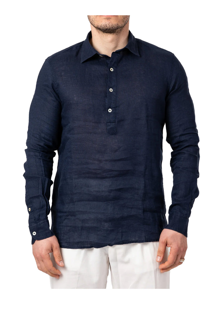 CAMICIA UOMO Blu Alley Docks