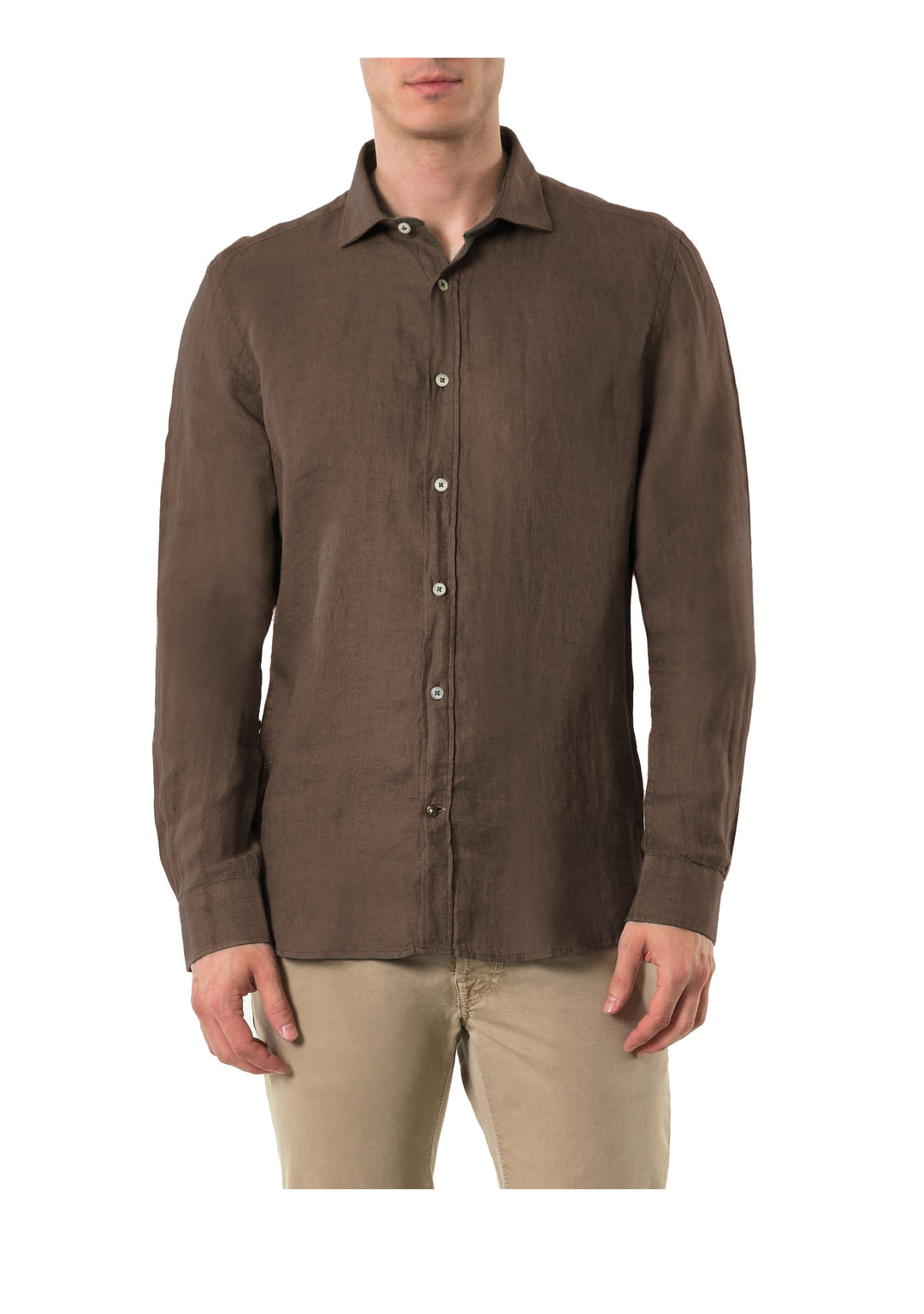 CAMICIA UOMO Marrone Alley Docks