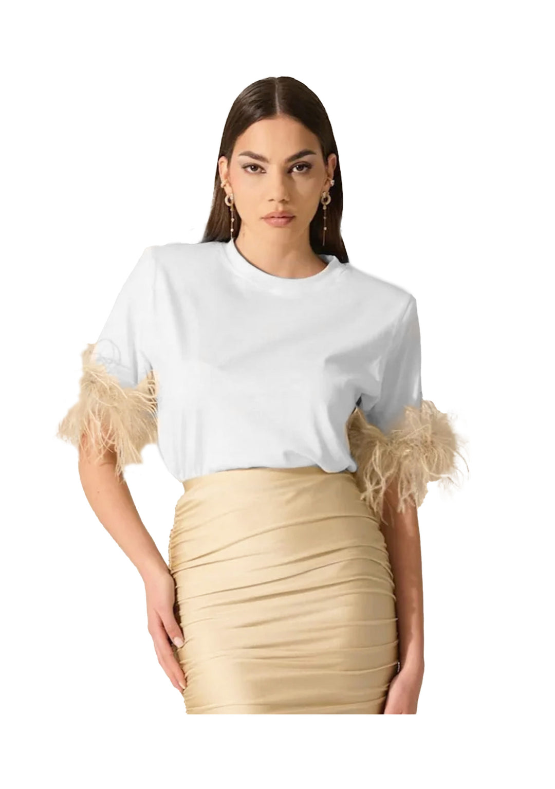 T-SHIRT DONNA Bianco Josan