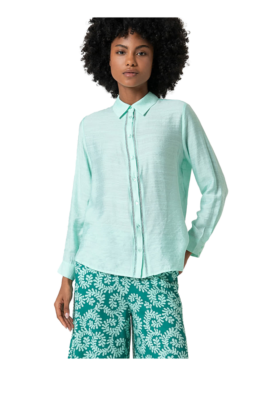CAMICIA DONNA Verde Surkana