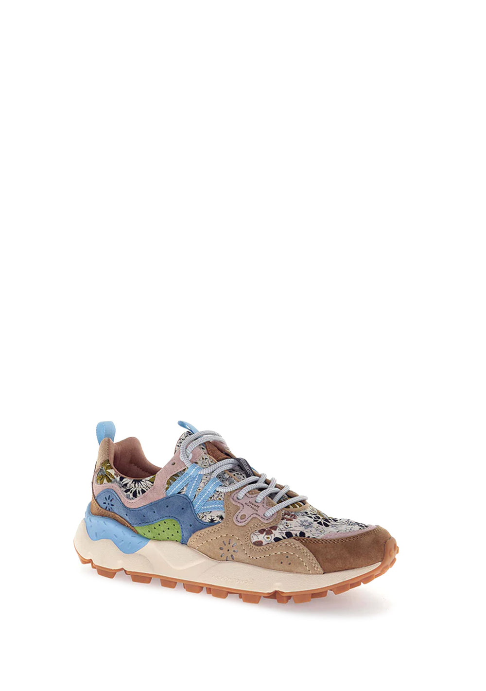 SNEAKERS DONNA Beige Flower Mountain