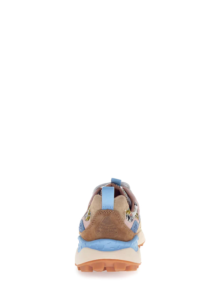 SNEAKERS DONNA Beige Flower Mountain