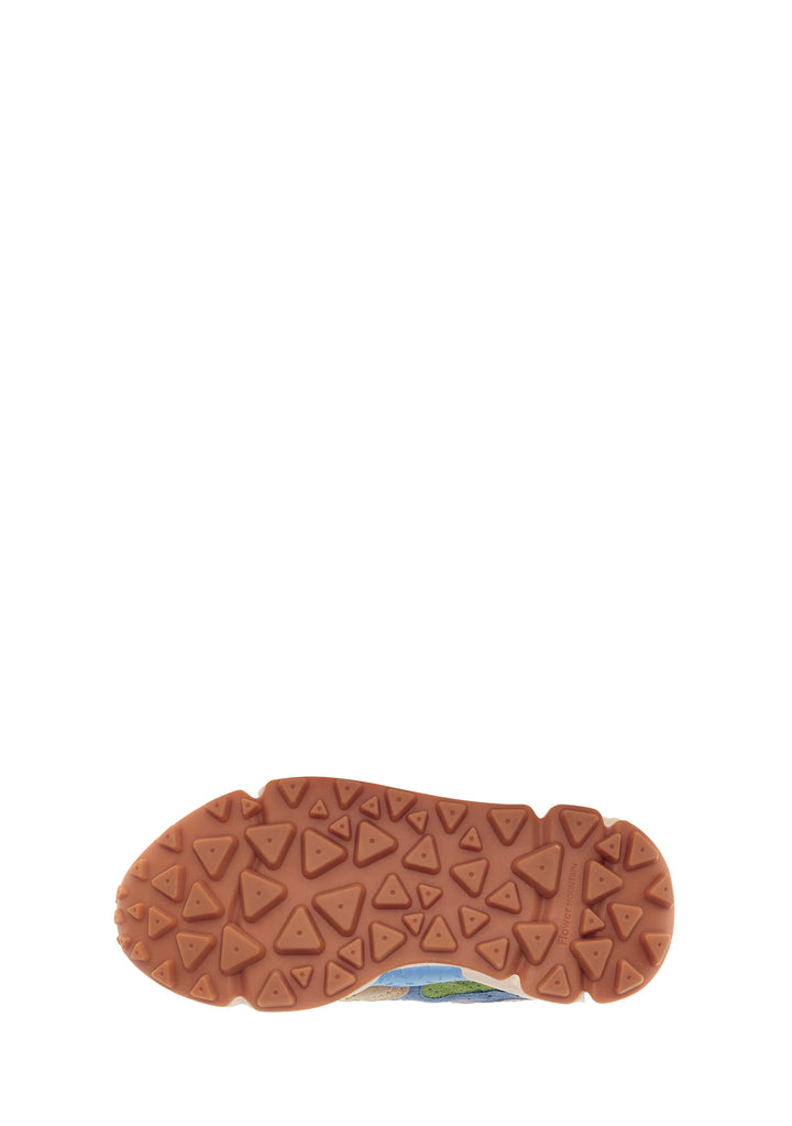 SNEAKERS DONNA Beige Flower Mountain
