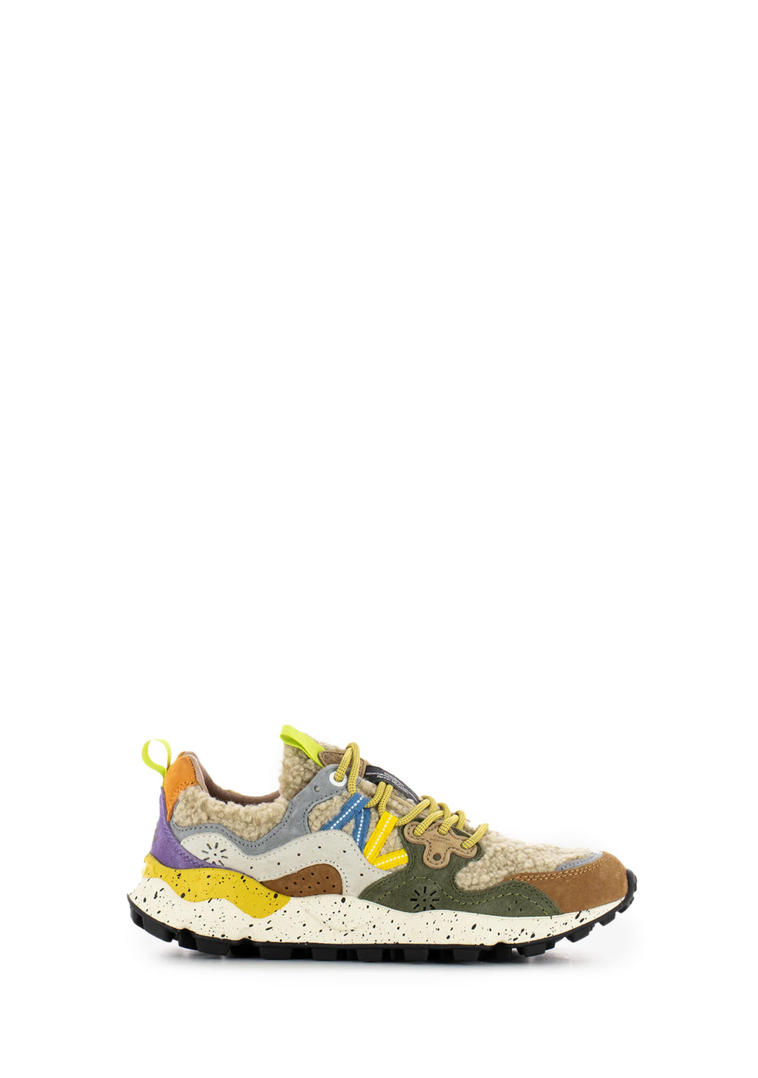 SNEAKERS DONNA Beige Flower Mountain