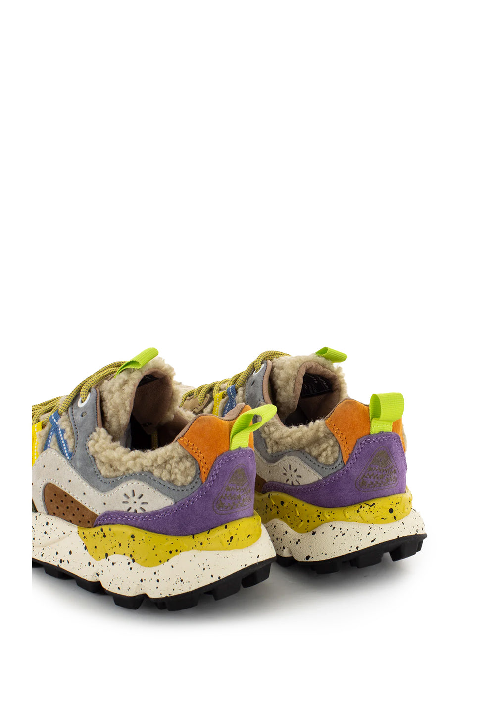 SNEAKERS DONNA Beige Flower Mountain