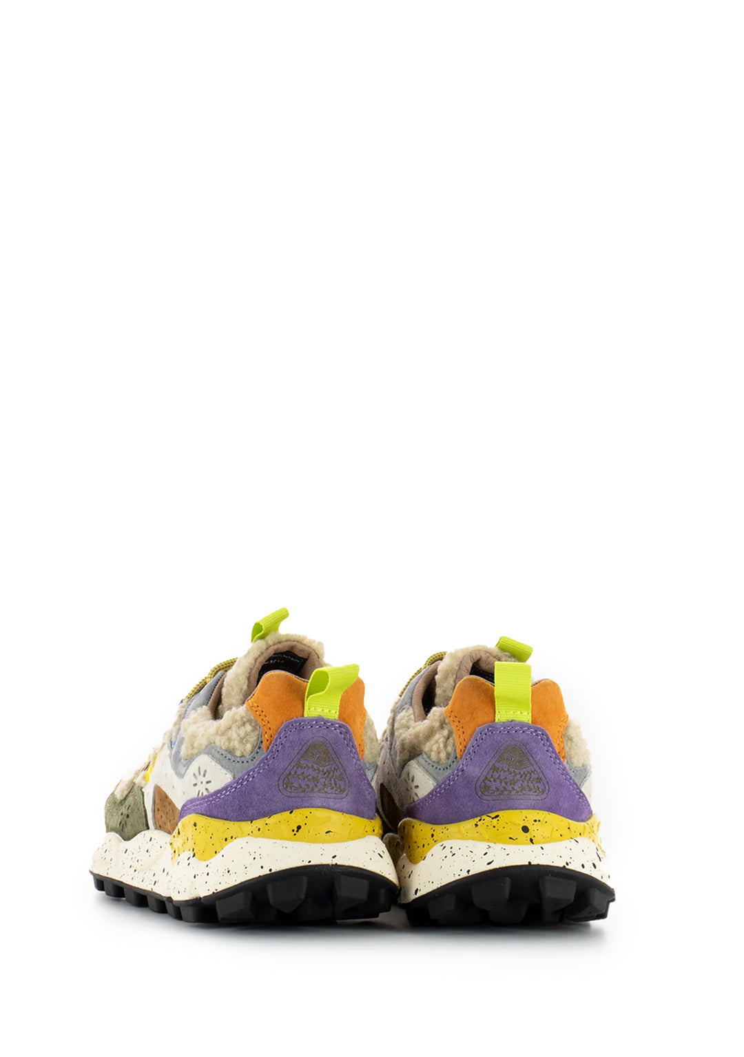 SNEAKERS DONNA Beige Flower Mountain