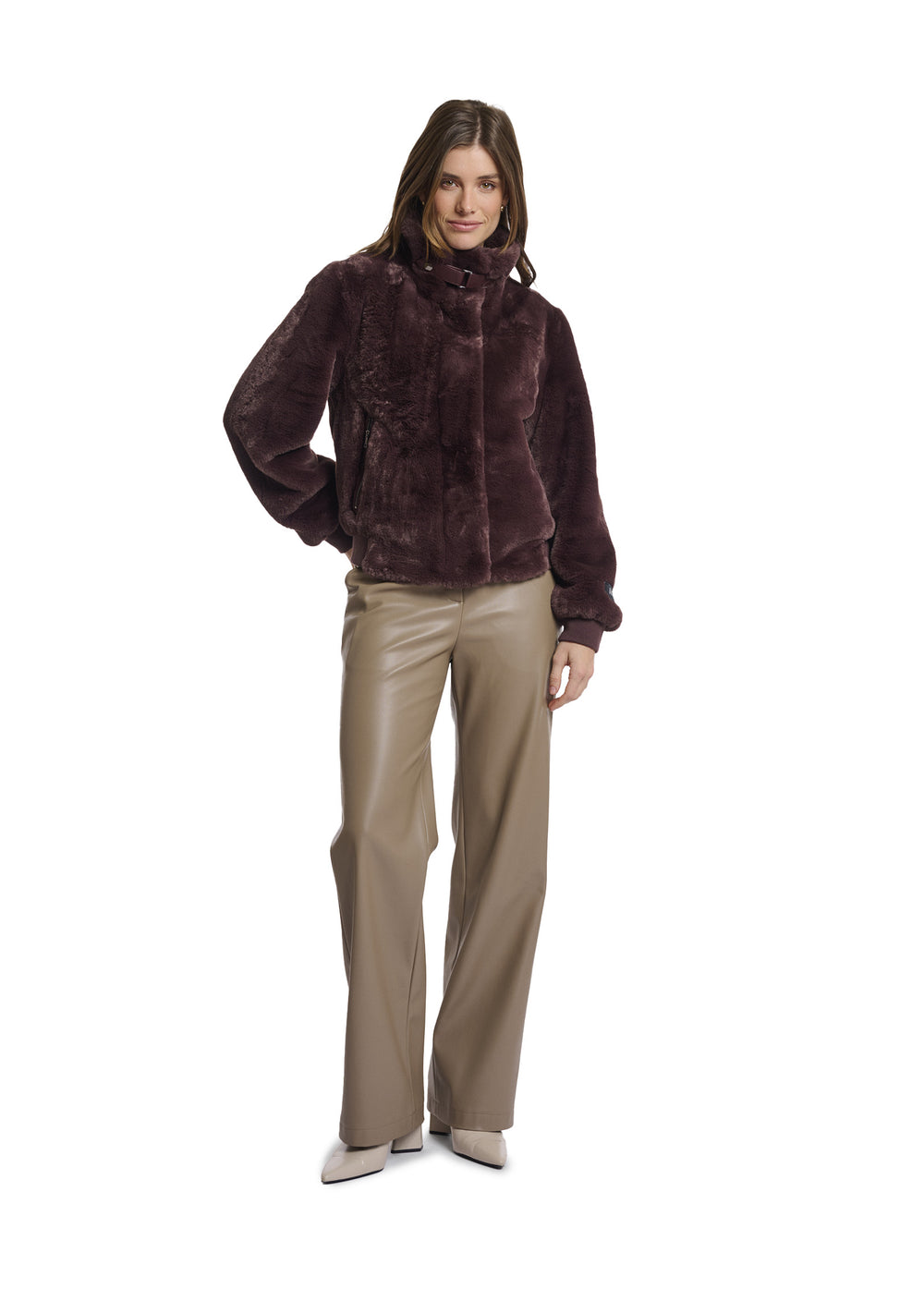 GIACCA DONNA Marrone Rino&pelle