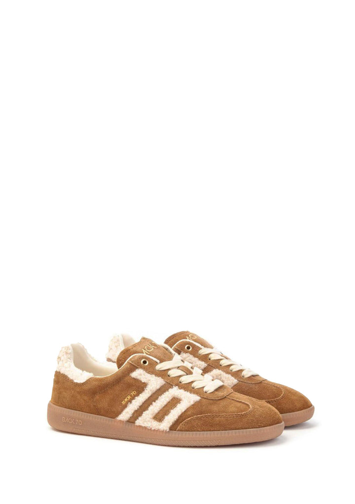 SNEAKERS DONNA Cammello Back70